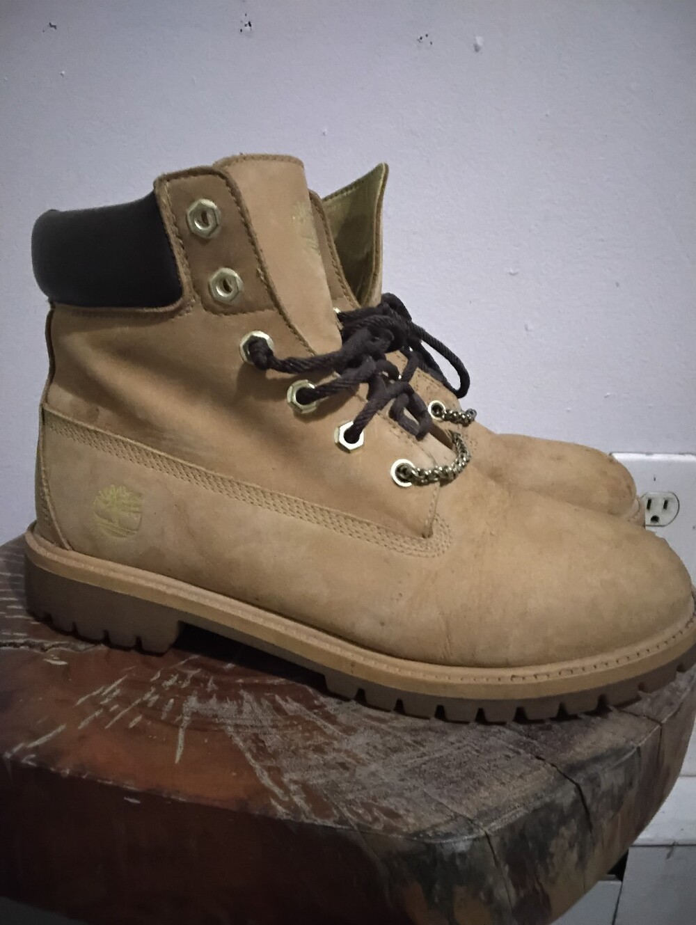Timberland Boots Wheat/Gold Men's Sz 6.5